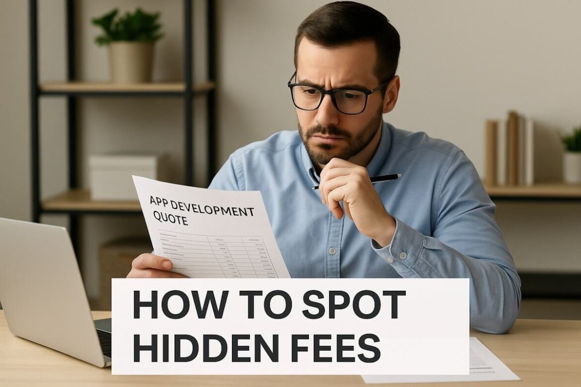 How to Read an App Development Quote and Spot the Hidden Fees